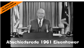 "Rede aus dem Jahr 1961 von Dwight D. Eisenhower" AI_Übersetzung ins Deutsche. Weiterleitungslink zum RUMBLE_Portal